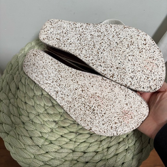 Modzori Kleo Black/White Vegan Leather Low Wedge Reversible Slide Sandal NWOB - Picture 8 of 8